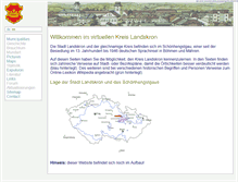 Tablet Screenshot of kreis-landskron.de